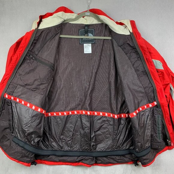 Vintage North Face Mens 3-in-1 Jacket Large Red Full Zip Nylon Coat Fleece Vest - Picture 10 of 16